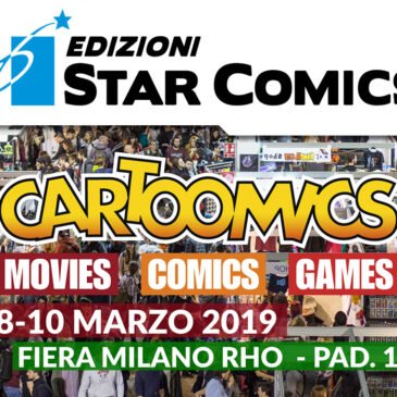Star Comics parteciperà al Cartoomics 2019