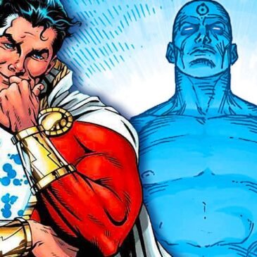La famiglia di Shazam reagisce alla nudità di Doctor Manhattan