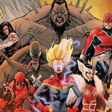 Captain Marvel comanda un nuovo team degli Avengers con Deadpool e Venom