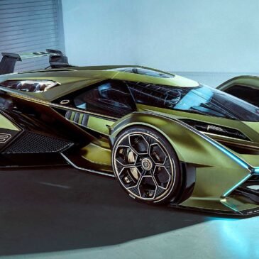 La nuova Lamborghini V12 Vision Gran Turismo sembra perfetta per Batman