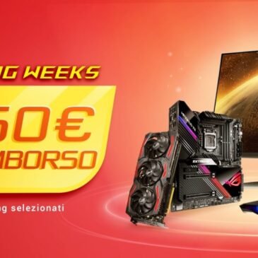 Asus lancia tante offerte con un rimborso fino ai 650 euro