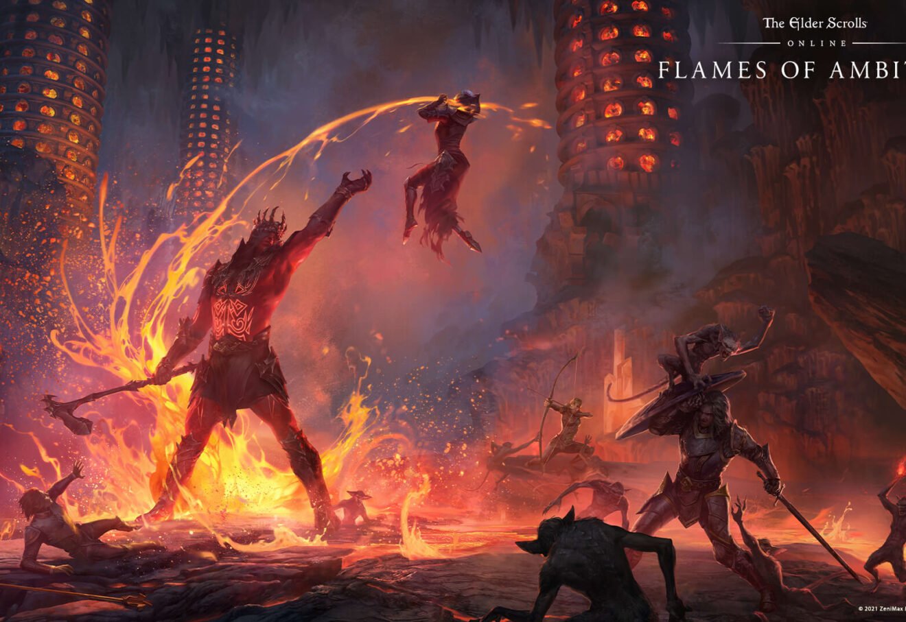 The Elder Scrolls Online: Flames of Ambition DLC Oblivion