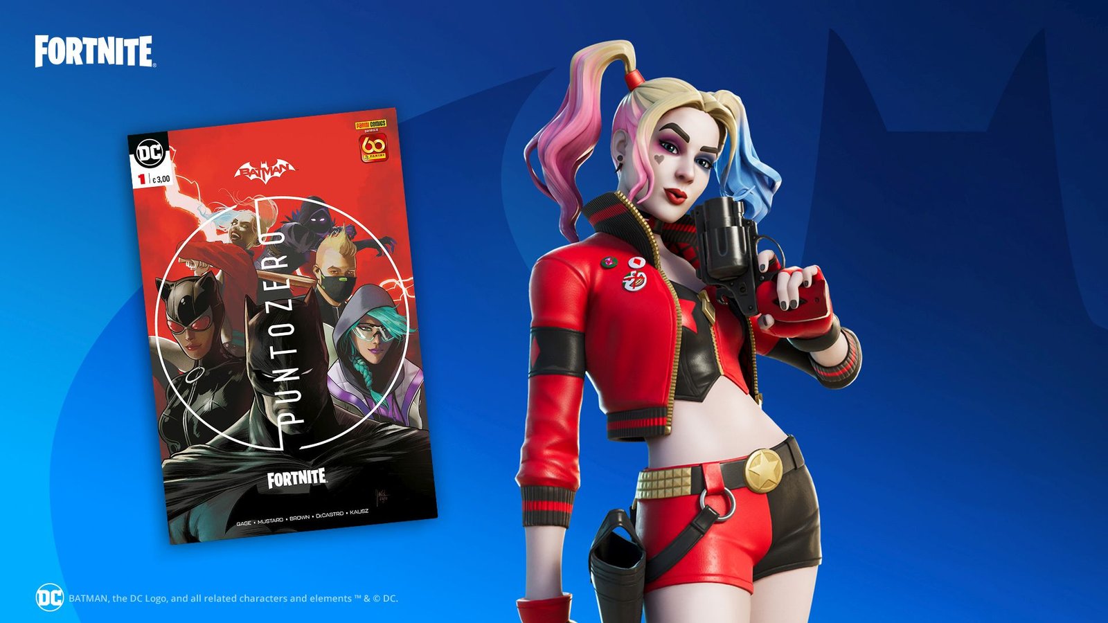 Harley Quinn Batman/Fortnite: Punto Zero