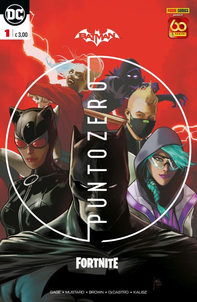 Cover del primo numero di Batman/Fortnite: Punto Zero HavocPoint