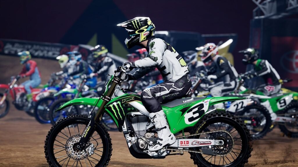 La partenza di Monster Energy Supercross: The Official Videogame 4