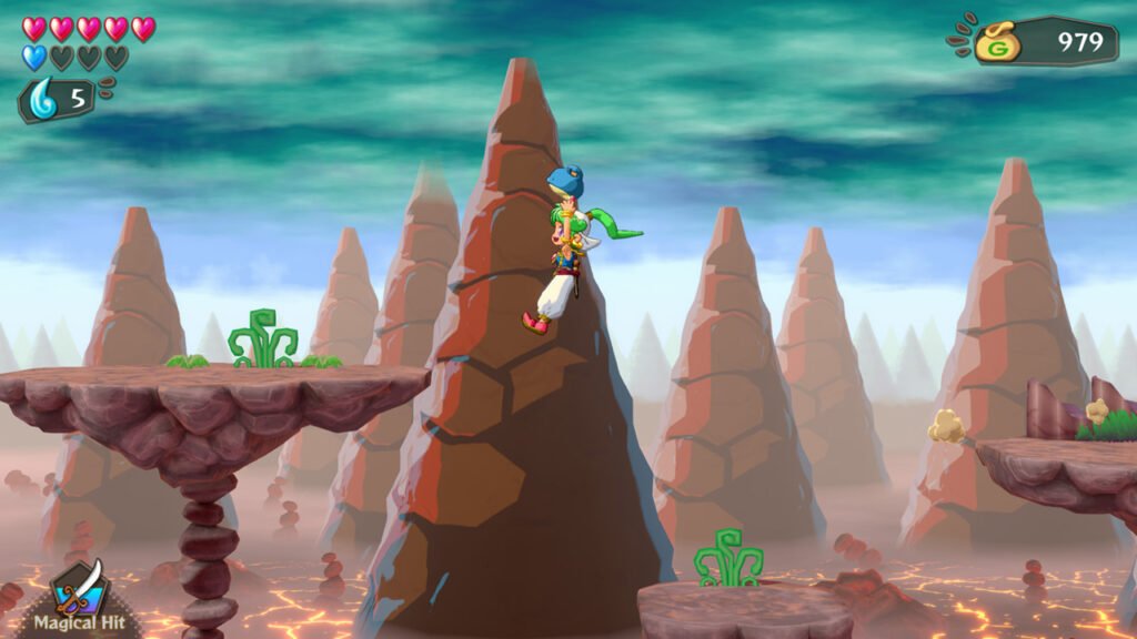Wonder Boy Asha in Monster World