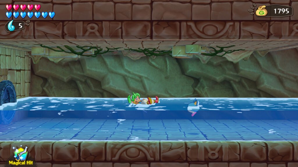 Wonder Boy Asha in Monster World