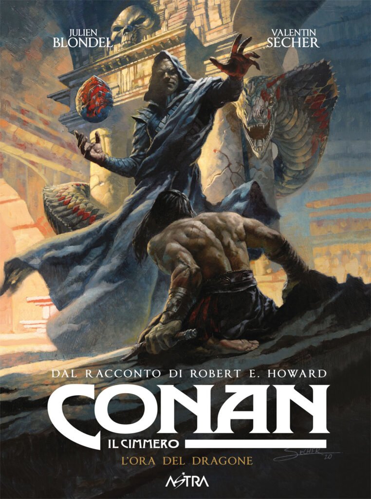 Conan il Cimmero: L’ora del dragone cover italiana recensione di HavocPoint.it