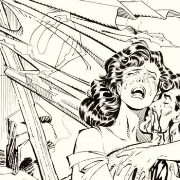 Mezzo milione di dollari per gli artwork originali di The Death of Superman