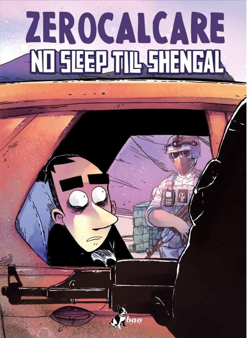 No sleep till Shengal cover fumetto