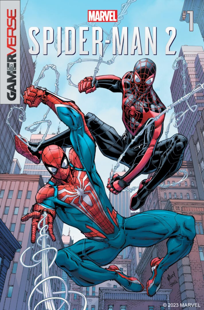 cover di Marvel's Spider-Man 2, il fumetto prequel