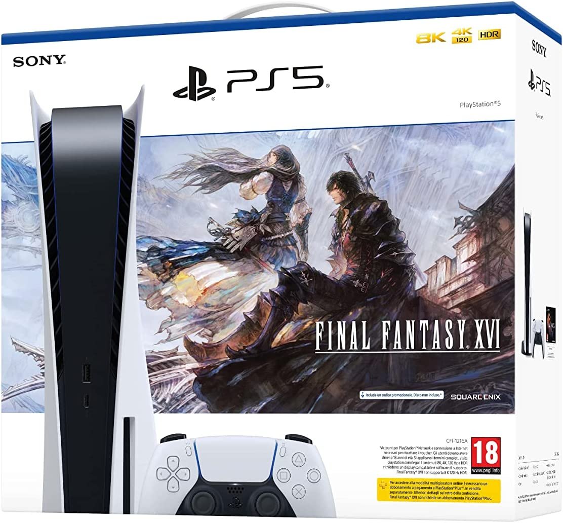 Preorder PS5 Bundle Final Fantasy XVI