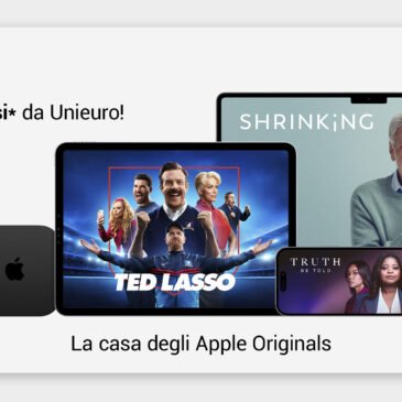 Unieuro regala 3 mesi gratis di Apple TV+