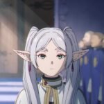 la protagonista dell'anime Frieren - Oltre la fine del viaggio