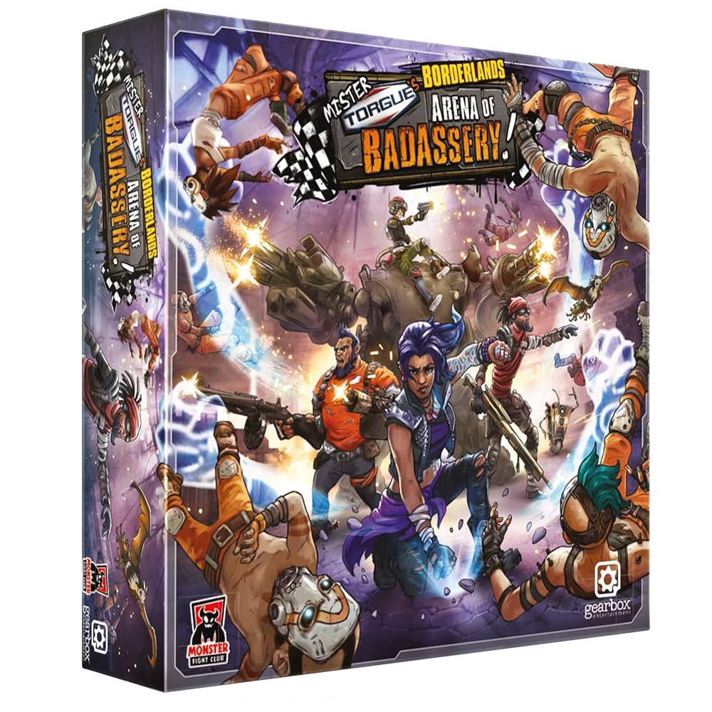 Gioco da tavolo Borderlands: Mister Torgue's Arena of Badassery 