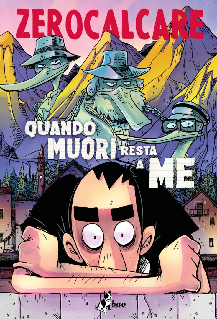 Cover del nuovo fumetto di Zerocalcare Quando muori resta a me