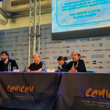 Napoli Comicon 2024: David Lloyd e Glenn Fabry parlano della british invasion e del fumetto