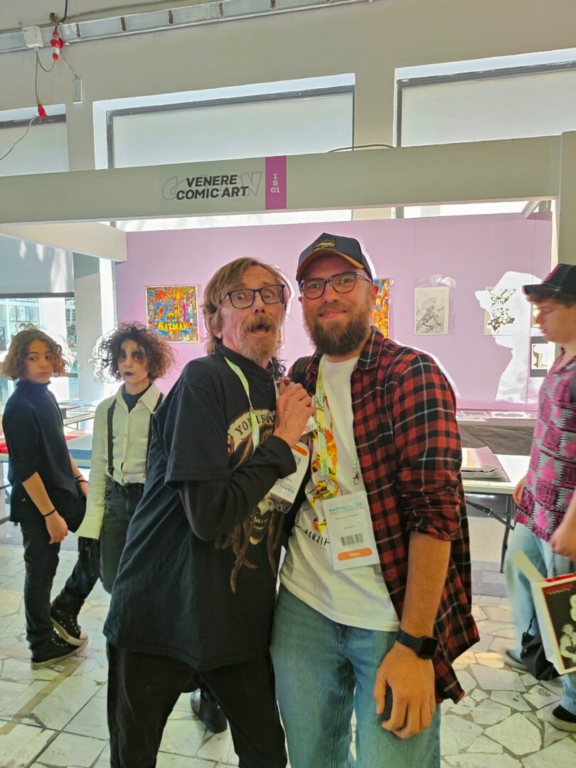Rostislav Kovalskiy con il maestro Glen Fabry