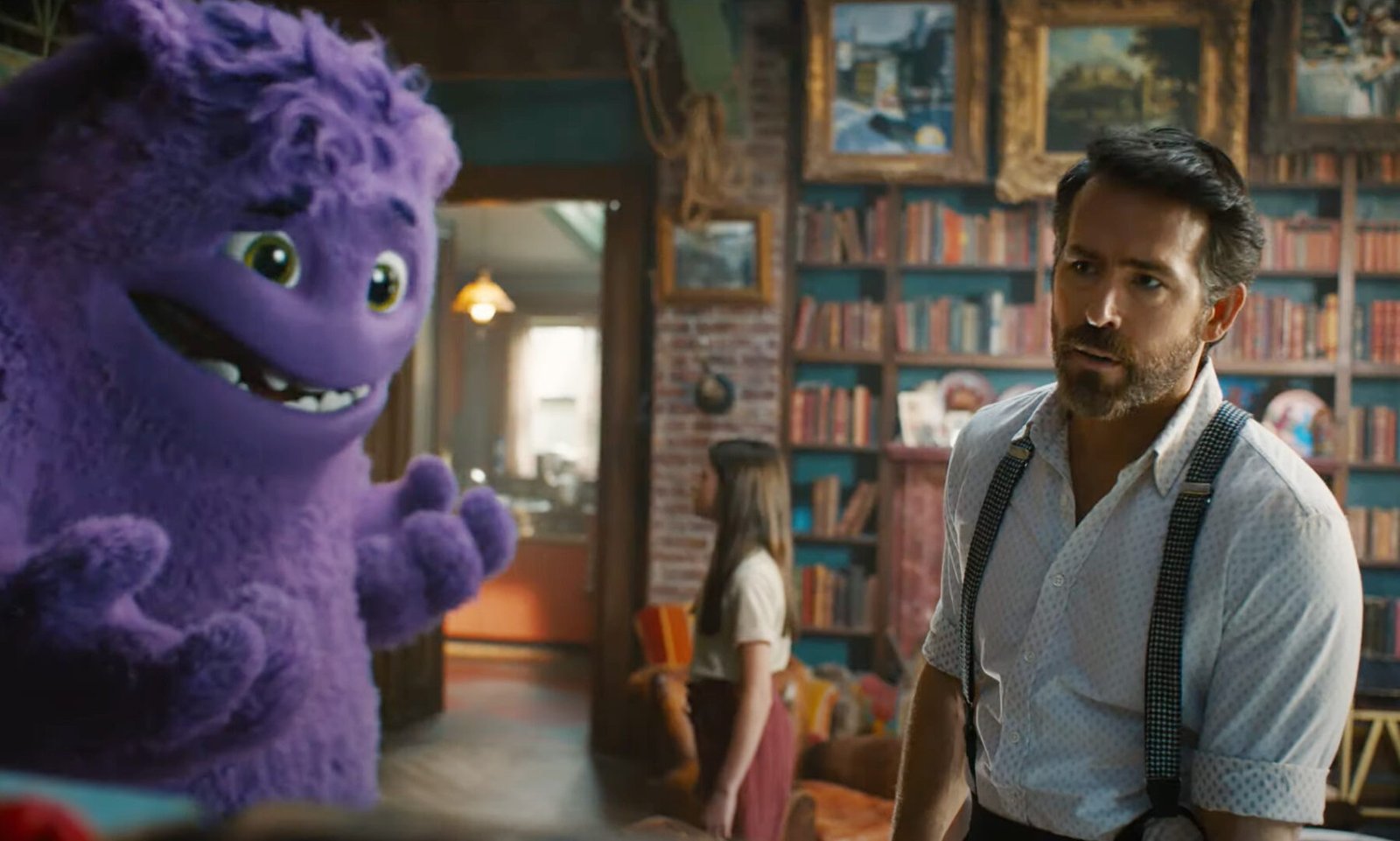Scena del film di John Krasinski, IF - Gli amici immaginari, recensione di Rostislav Kovalskiy