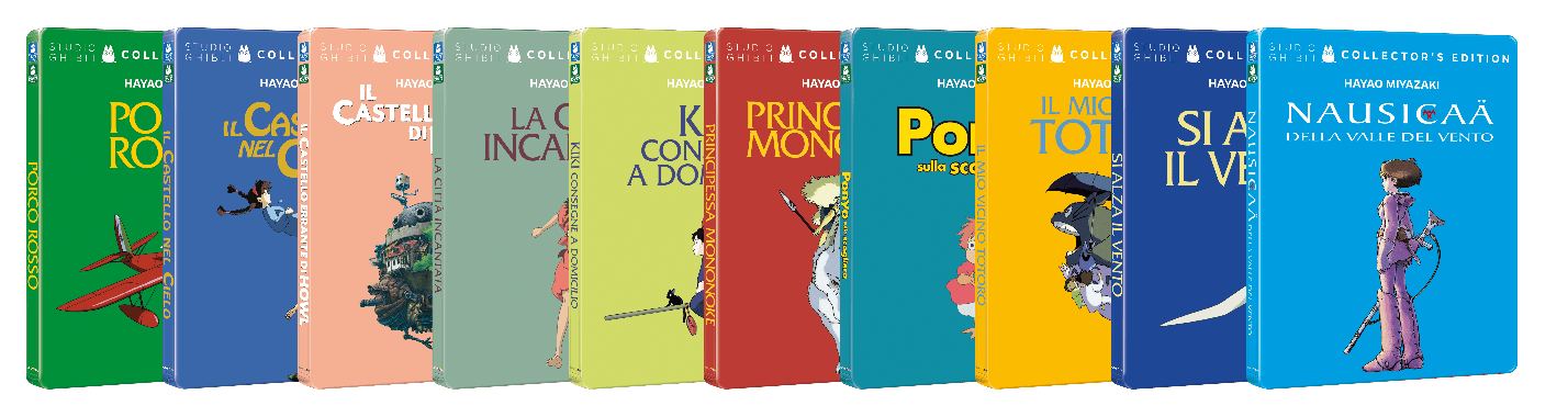 Steelbook di Studio Ghibli