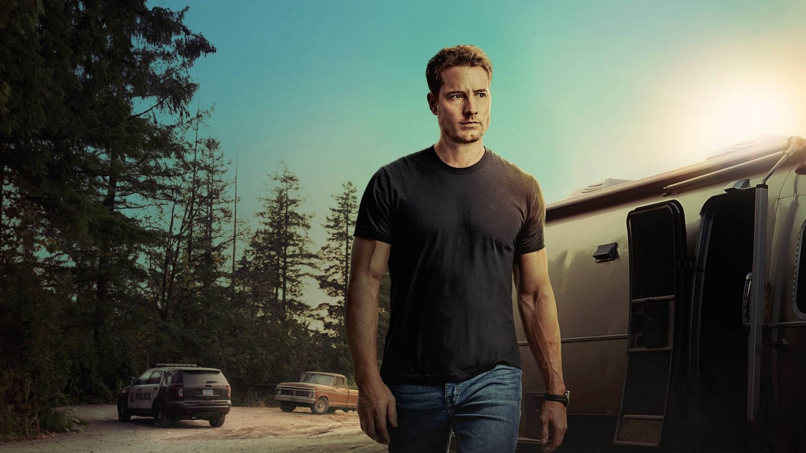 Locandina della serie tv Tracker con Justin Hartley