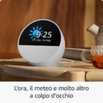Nuovo Amazon Echo Spot 2024 in offerta lancio per gli abbonati ad Amazon Prime
