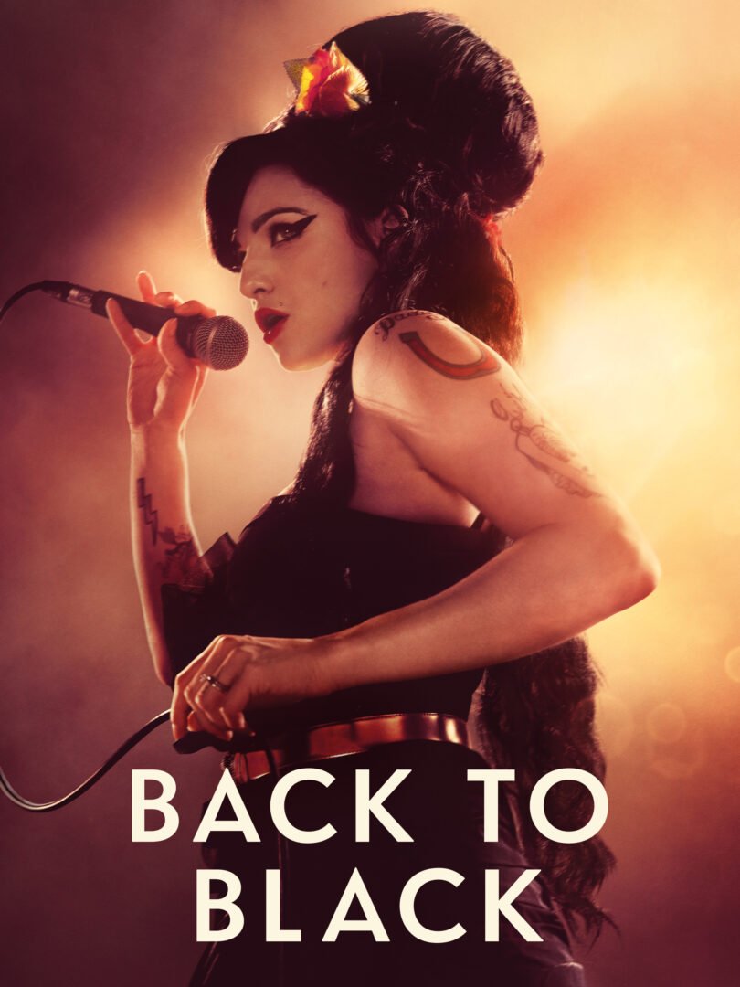 Poster del film Back to Black sulla vita di Amy Winehouse