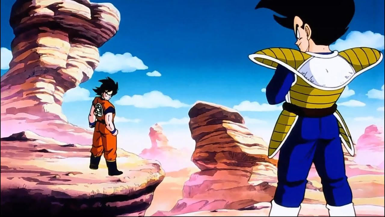 Goku vs Vegeta (Saga dei Saiyan)