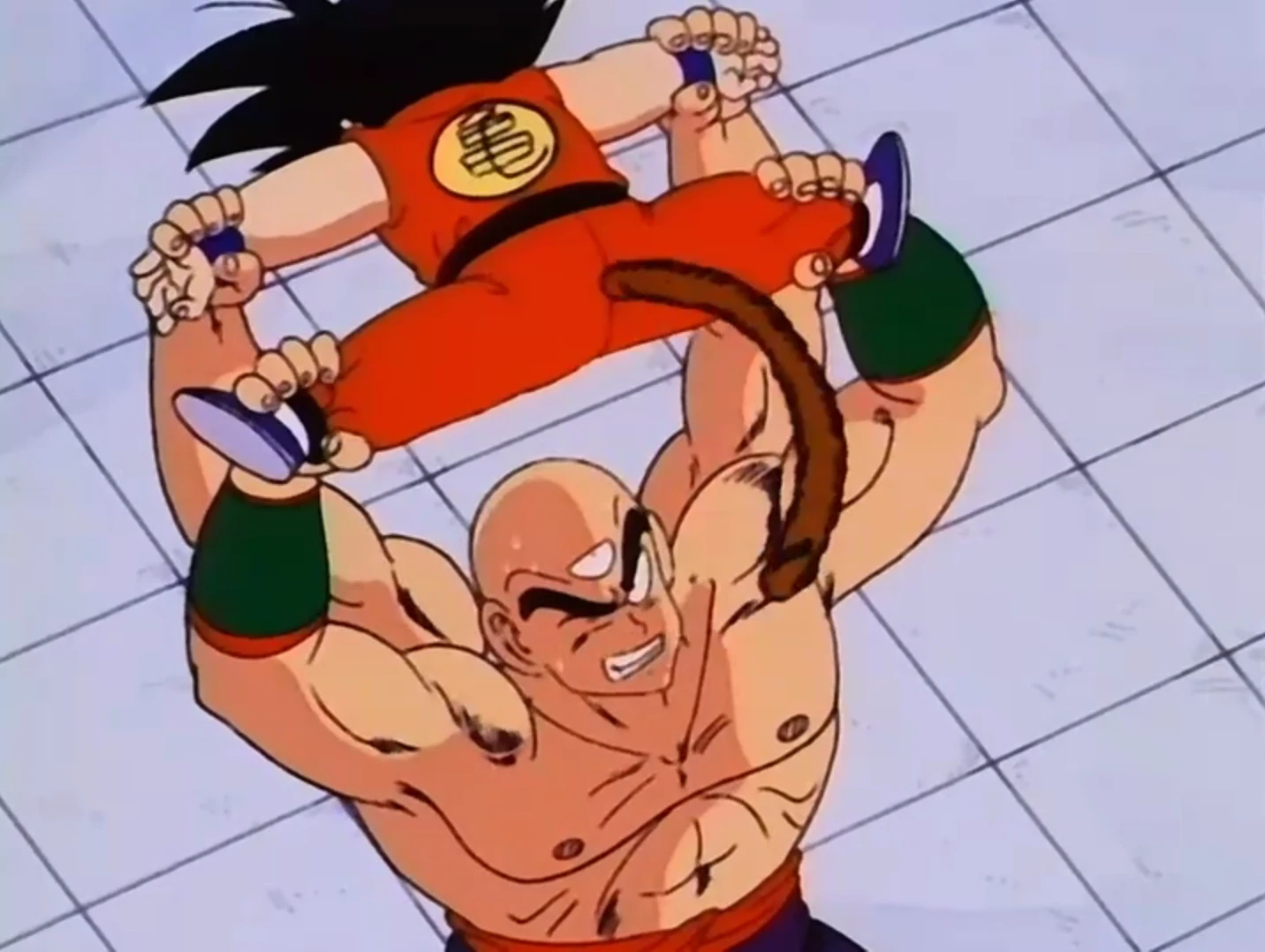Goku vs Tenshinhan (Torneo Mondiale delle Arti Marziali)