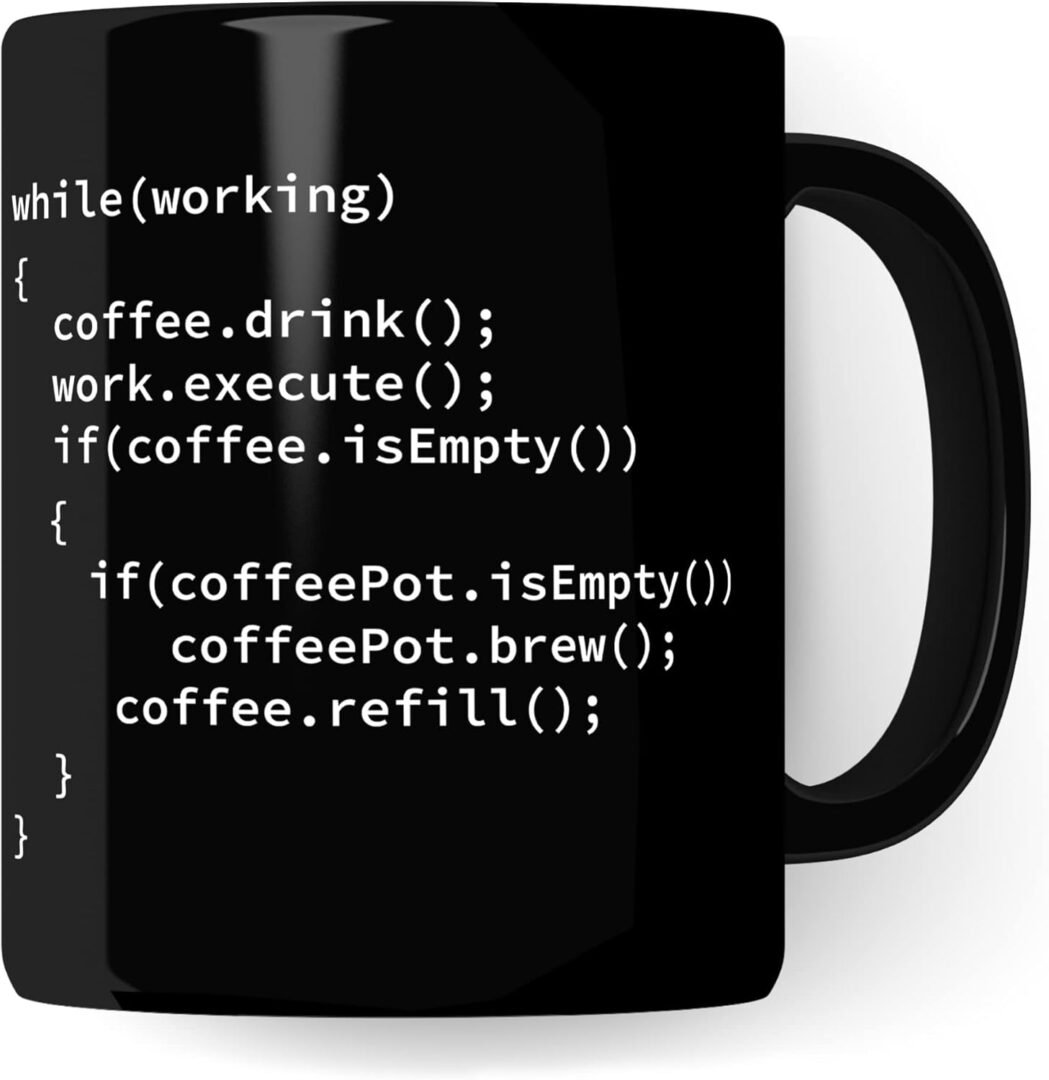 Tazza informatica codice tazza da caffè