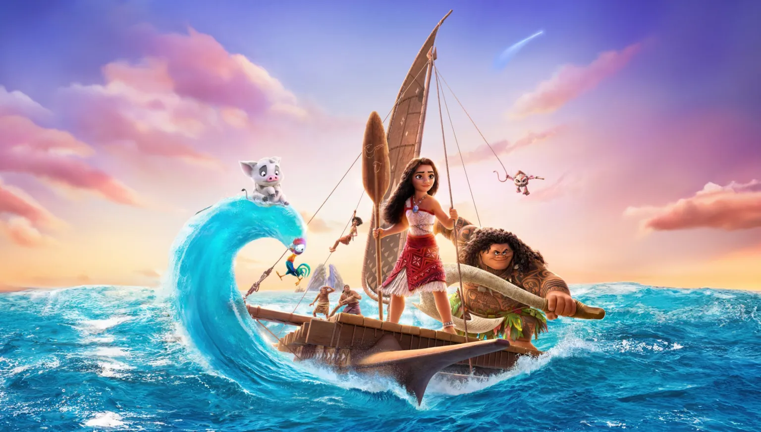 Moana 2 è disponibile su Disney Plus