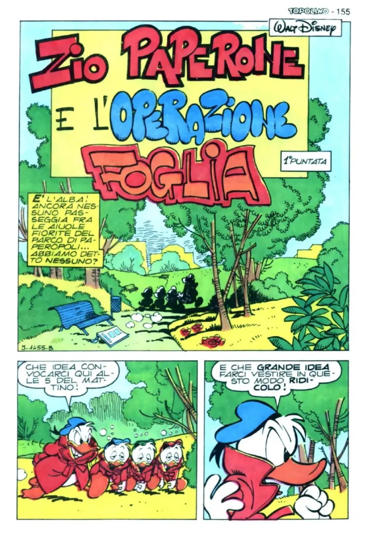 Zio Paperone e l’Operazione Foglia