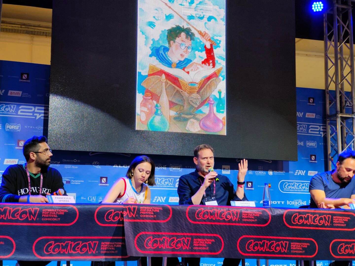 Thomas Taylor al Napoli Comicon 2025
