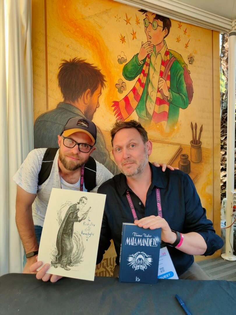 Rostislav Kovalskiy e Thomas Taylor al Napoli Comicon 2025