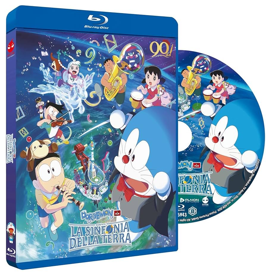 Doraemon - Il film: Nobita e la sinfonia della Terra - Recensione del Blu Ray