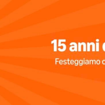 Amazon Italia festeggia i suoi 15 anni con sconti e promozioni