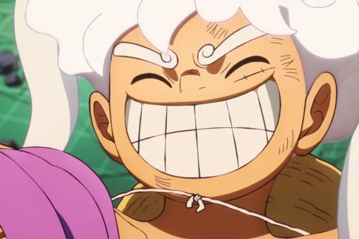 One piece Luffy con Gear 5