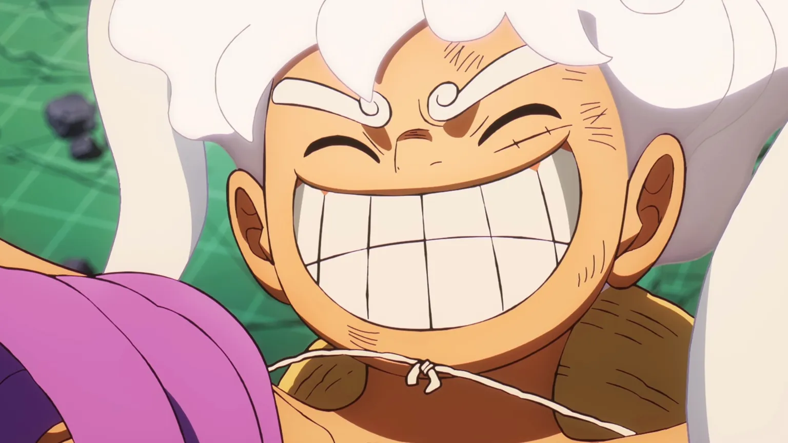 One piece Luffy con Gear 5