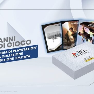 PlayStation e Panini insieme per celebrare 30 anni di gaming