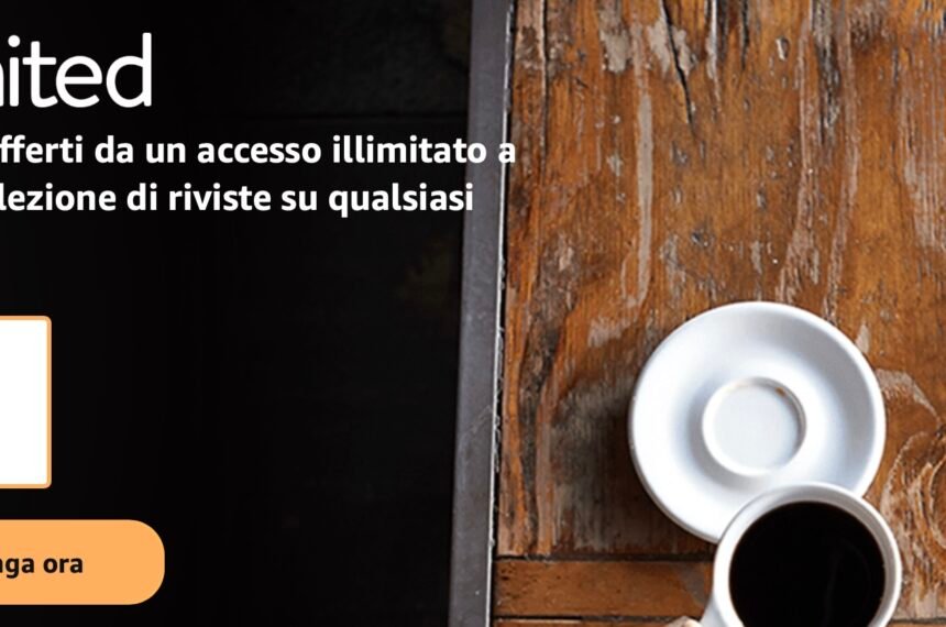 Kindle Unlimited in offerta a 4,99 euro per due mesi!