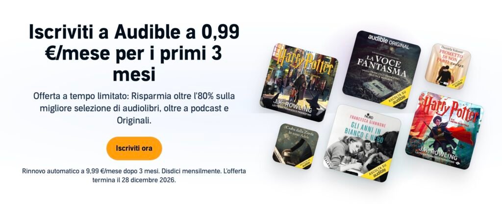 L'abbonamento di Audible