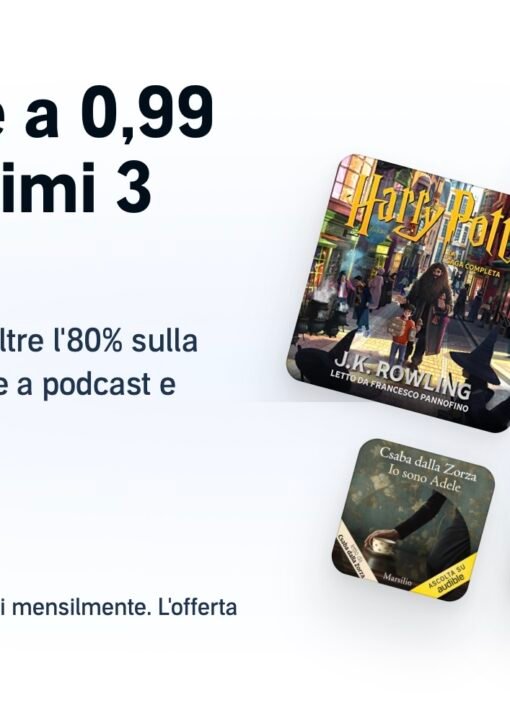 L'abbonamento ad Audible di Amazon