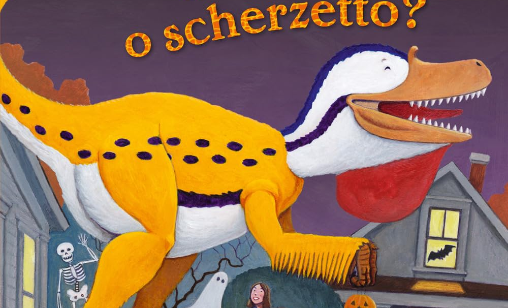 Cosa fanno i dinosauri quando chiedono dolcetto o scherzetto?
